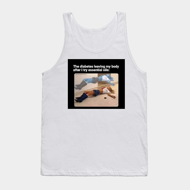 Diabetes Meme Tank Top by CatGirl101